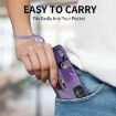 Samsung Galaxy A32 4G Retro Cross Wristband Wallet Leather Back Phone Case - Purple - 6
