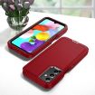 Samsung Galaxy A15 5G Waterproof Rugged Phone Case - Red + Black - 7