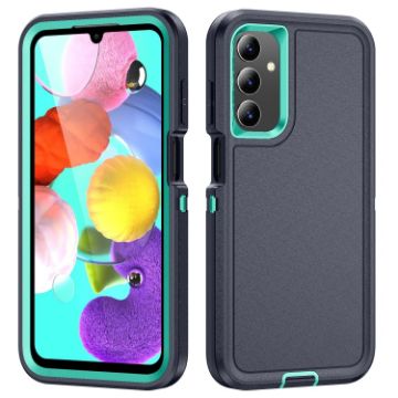 Samsung Galaxy A15 5G Waterproof Rugged Phone Case - Dark Blue + Light Blue - 1