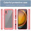 Samsung Galaxy XCover 7 Colorful Series Acrylic Hybrid TPU Phone Case - Red - 2