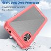 Samsung Galaxy XCover 7 Colorful Series Acrylic Hybrid TPU Phone Case - Red - 3