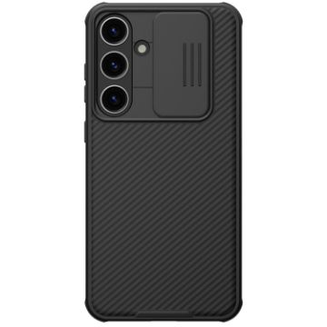 Samsung Galaxy S24+ 5G NILLKIN Black Mirror Pro Series Camshield PC Phone Case - 1