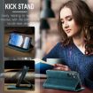 Samsung Galaxy A05s CaseMe 013 Blue Leather Phone Case - 5