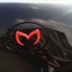 Picture of Bat Logo Car Scratch 3D Modified Rear Car Sticker (Random Color Delivery)