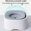 Picture of Pets No Wet Mouth Floating Bowl Cats And Dogs Buoyant Drinking Fountain Bowl (White)