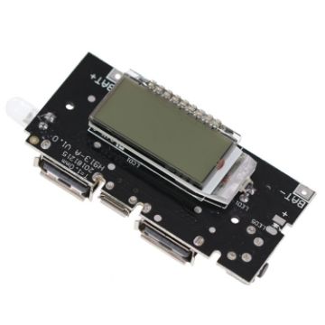 Picture of Dual USB18650 Battery Charger Module Mobile Power Boost DIY Li-Ion Battery Digital Display Charging Motherboard