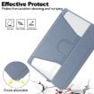 Samsung Galaxy Tab A9+ 360 Rotation Smart Leather Case with Keyboard - 5