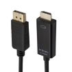 4K x 2K DP to HDMI Converter Cable, 1.8m Black - 2