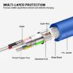 USB 3.0 Micro-B Male to USB 3.0 Male Cable - 60cm Length - 4