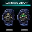 SKMEI 1637 Men's Sports Watch, Army Green Camouflage - 5