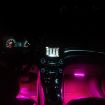 Picture of 4 in 1 4.5W 36 SMD-5050-LEDs RGB Car Interior Floor Decoration Atmosphere Neon Light Lamp, DC 12V (Pink Light)