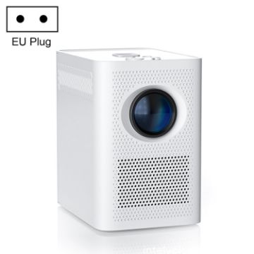 Picture of S30 Android System HD Portable WiFi Mobile Projector, Plug Type:EU Plug (White)