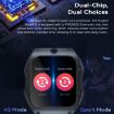 Model X 1.99" IP68 Waterproof Android 9.0 4G Smart Watch, 4GB+128GB (Black) - 6