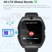 Picture of Model X 1.99 inch IP68 Waterproof Android 9.0 4G Dual Cameras Matte Smart Watch, Specification:4GB+128GB (Black)