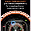 GS29 2.08" IP67 Waterproof 4G Android 9.0 Smart Watch - Black - 6