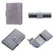 Picture of Baellerry RFID Anti-Theft Automatic Pop-Up Card Wallet Buckle Metal Aluminum Shell Card Holder (Grey)