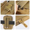 Picture of HAWEEL Hiking Belt Waist Bag Outdoor Sport Motorcycle Bag 7.0 inch Phone Pouch (Khaki)