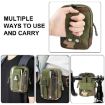 Picture of HAWEEL Hiking Belt Waist Bag Outdoor Sport Motorcycle Bag 7.0 inch Phone Pouch (Jungle Camouflage)