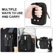 HAWEEL Hiking Belt Waist Bag Outdoor Sport Motorcycle Bag Black - 6