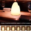 Picture of 16 Colors LED Night Light with Handle Hanging Lantern USB Rechargeable Table Lamp (Round)