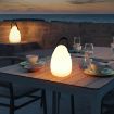Picture of 16 Colors LED Night Light with Handle Hanging Lantern USB Rechargeable Table Lamp (Round)