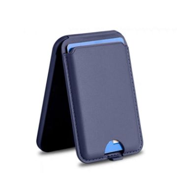 Picture of For IPhone 15/14/13 Series MagSafe Wallet Card Holder With Adjustable Stand (Blue)