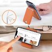 Black MagSafe Wallet Card Holder for iPhone 15/14/13 Series - 8