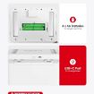 Vaydeer Metal Timed Self-Control Phone Lock Box - Small White - 6