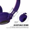 Cute Cat Ear Bluetooth Headphones Pink - 8