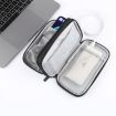 HAWEEL Electronic Organizer Double Layers Storage Bag - Black - 7