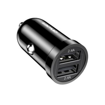 Picture of awei C-826 Mini Dual USB 2.4A Car Charger (Black)