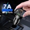 Picture of TE-094 4 in 1 Cigarette Lighter Conversion Plug Multi-function USB Car Fast Charger (Black)