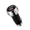 Picture of YSY-310QC18W QC3.0 Dual Port USB Car Charger for Apple/Huawei/Samsung/Xiaomi (Black)