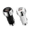Picture of YSY-310QC18W QC3.0 Dual Port USB Car Charger for Apple/Huawei/Samsung/Xiaomi (Black)