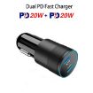 Picture of PD 40W Dual PD3.0 Type-C Car Charger (Black)