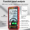 Picture of ANENG 616 Automatic High-precision Digital Display Capacitance Multimeter, Color: Red (Color Box)