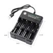 Picture of BMAX 18650 4.2V Lithium Battery USB Independent 4 Slot Charger (Colorful Box)