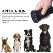 LED Flashlight Ultrasonic Dog Repeller Yellow - 3