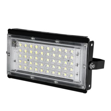 Picture of Waterproof LED Flood Light Outdoor Garden Light Construction Site Lighting Project Light, Specs: 50W 50 Beads (Cool White)