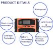 MPPT 60A Solar Controller 12V/24V with USB Output - 5