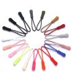 10pcs TPU Plastic Slider Zipper Cord Puller Yellow Pack - 2