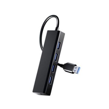 Picture of 4 X USB 2.0 Ports HUB Converter, Cable Length: 15cm,Style Without Light Bar