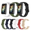 Black Silicone Watch Band for Huawei Band 7 - 3