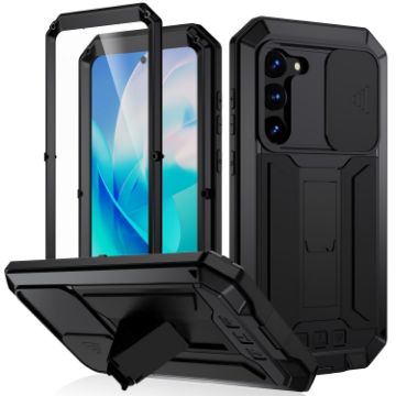 Samsung Galaxy S23 5G R-JUST Waterproof Phone Case (Black) - 1