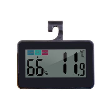 Picture of HT-6S Indoor Electron Temperature And Humidity Color Digital Display Mini Home Thermometer (Black)