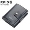 Baellerry RFID Anti-Theft Card Wallet - Black - 1