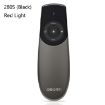Picture of Deli 2.4GHz Laser Teaching Page Flip Pen Remote Play Pen with Flying Mouse, Model: 2805 (Black) Red Light