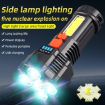 Picture of F-T25 Strong Bright 5 Core LED Flashlight USB Rechargeable Powerful Torch