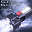 Picture of F-T25 Strong Bright 5 Core LED Flashlight USB Rechargeable Powerful Torch