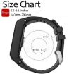 Black Silicone Sport Watch Band for Garmin Vivoactive HR - 3